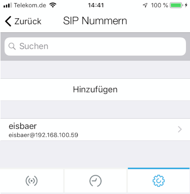 04 SIP Nummern