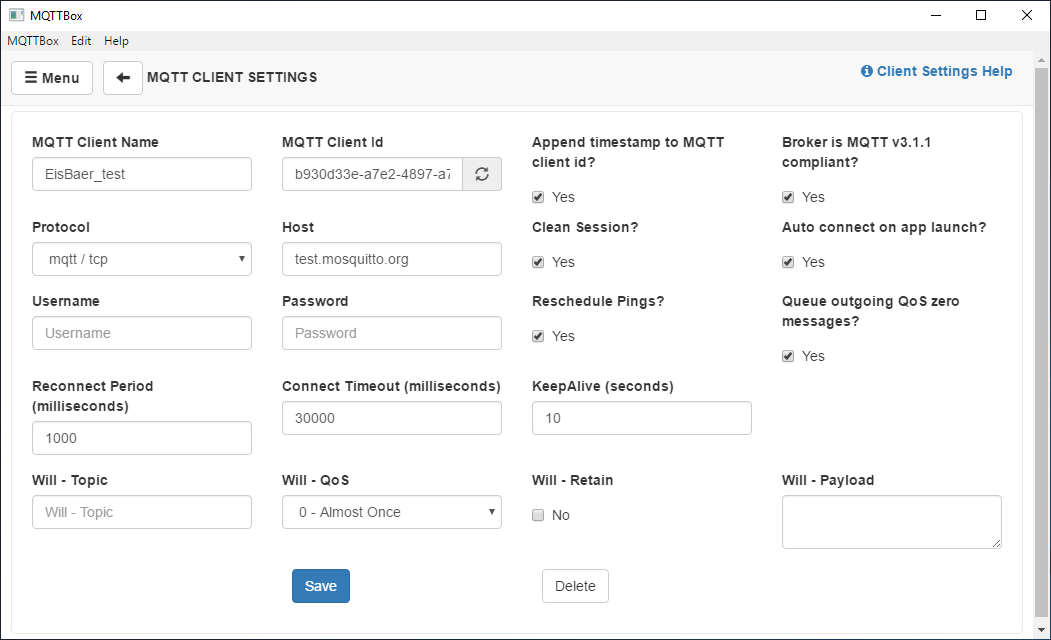 MQTTBox_Client