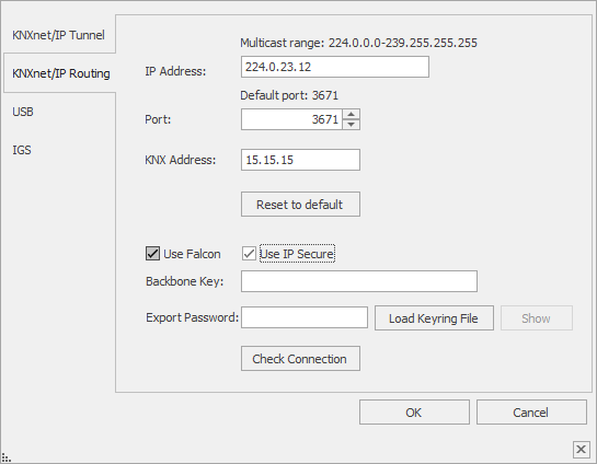 KnxIpSecureRouting
