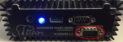 RS485HI-Server-Anschluss