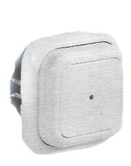 Button, 1-gang, white - WT / W 1