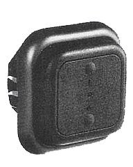 Taster, 1fach, braun - WT/B 1