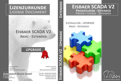 10" EisTouch 6G - Lizenzupgrade Basic nach Extended
