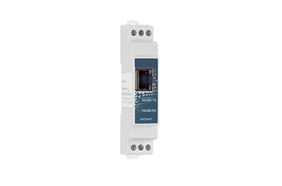Modbus-TCP/IP – Modbus®-RTU (RS485) - LAN-Interface, Rail mount